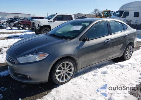 2013 Dodge Dart Limited из США, поврежденный, VIN 1C3CDFCH3DD174024